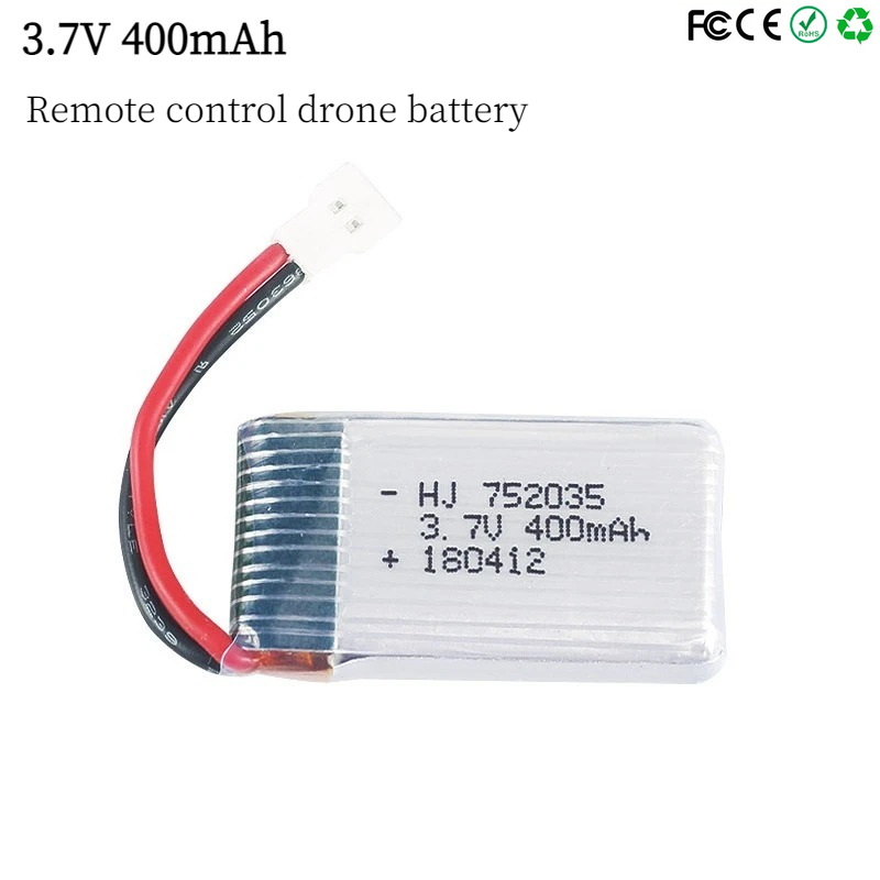 752035 3.7V 400mAh 35C Drone B - Eachine Drone E58 recensie en prijs