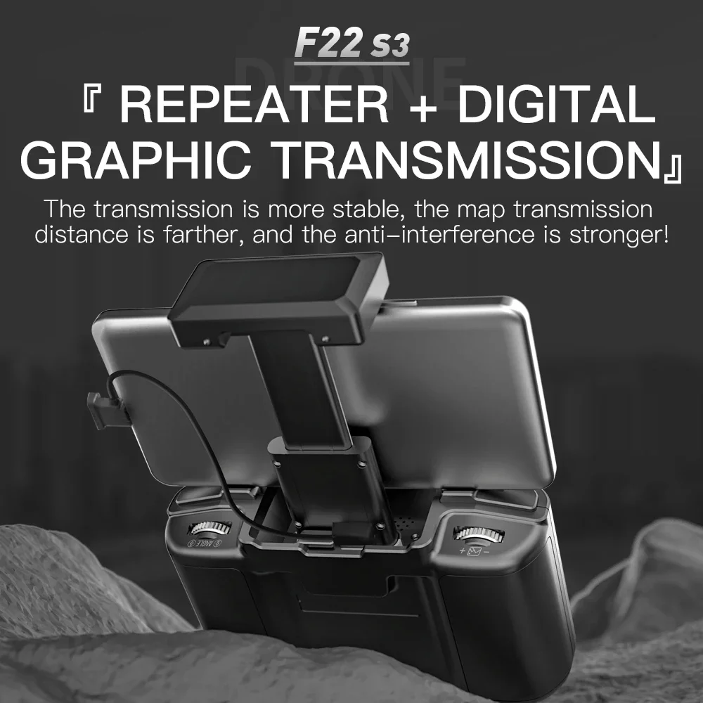 SJRC F22 S3 pro Opvouwbare RC  - Drone Gimbal Controller recensie en prijs